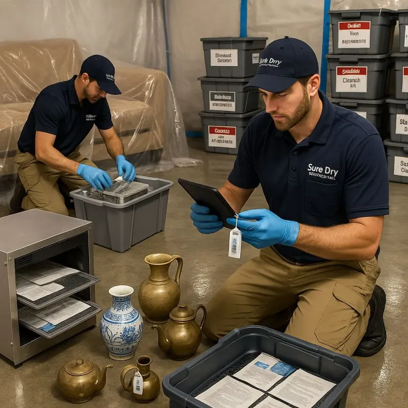 Content Protection and Restoration process in Granby, MA
